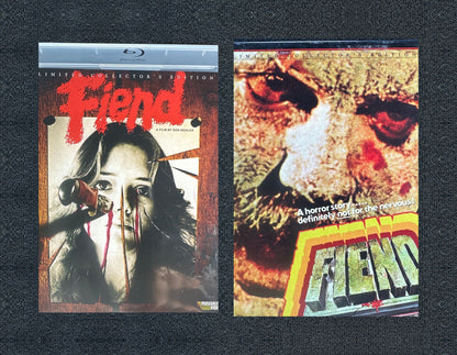 Fiend (Blu-ray, Rare Slipcover, Massacre Video, 80's Classic Horror)