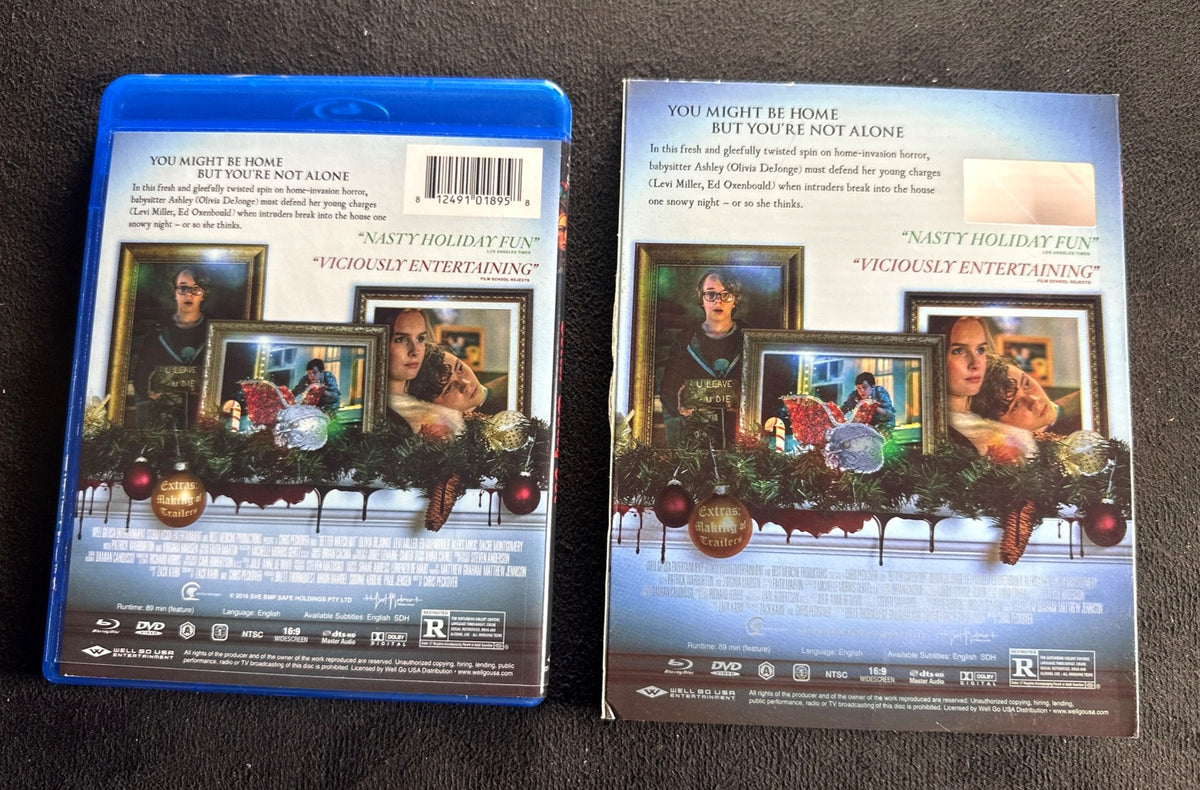 Better Watch Out (Blu-ray, Well Go USA, 2016 Horror, Rare Slipcover)