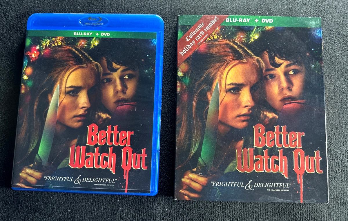Better Watch Out (Blu-ray, Well Go USA, 2016 Horror, Rare Slipcover)