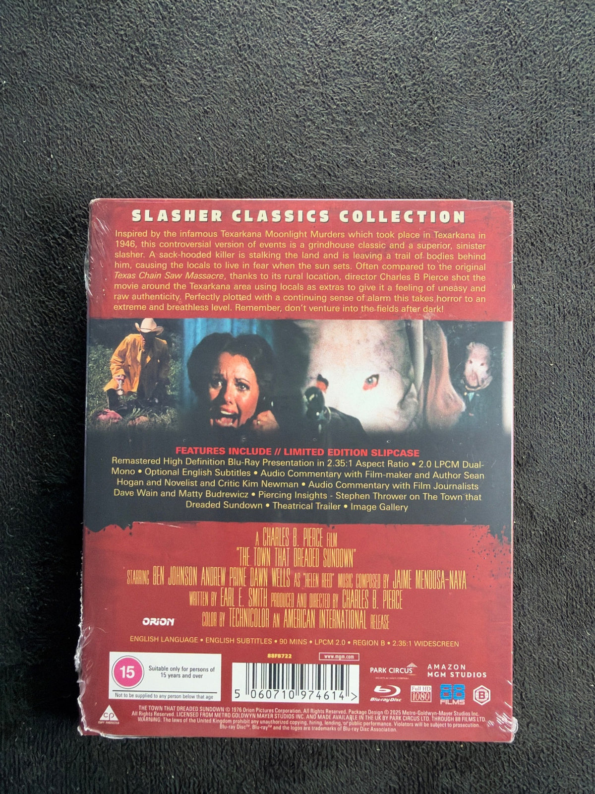 The Town That Dreaded Sundown (Blu-ray, 88 Films, Slipcover, NEW/Sealed)