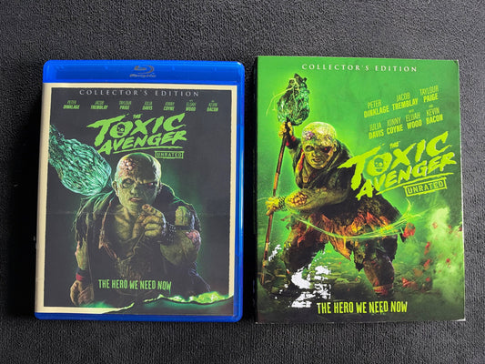 The Toxic Avenger 2025 (Blu-ray, Cineverse, Slipcover, Collector's Edition)