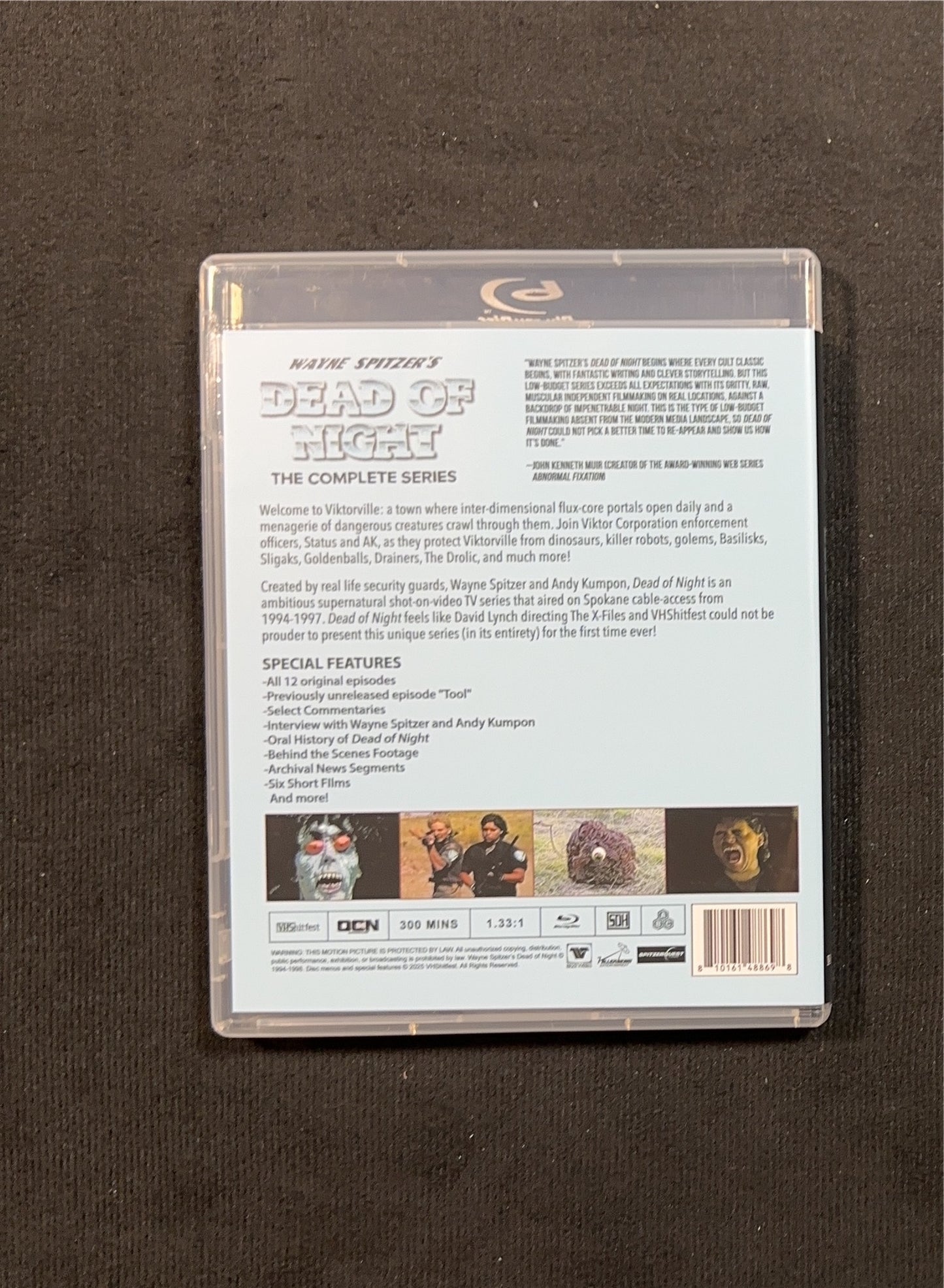 Dead of Night  The Complete Series (Blu-ray, VHSHitfest, Slipcover)