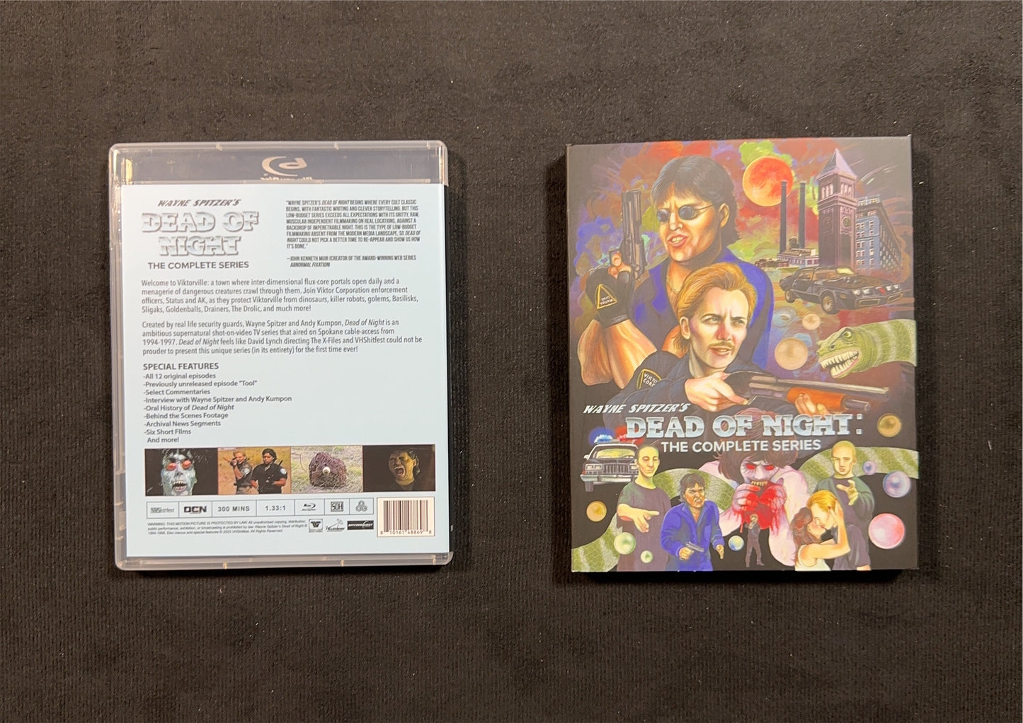 Dead of Night  The Complete Series (Blu-ray, VHSHitfest, Slipcover)