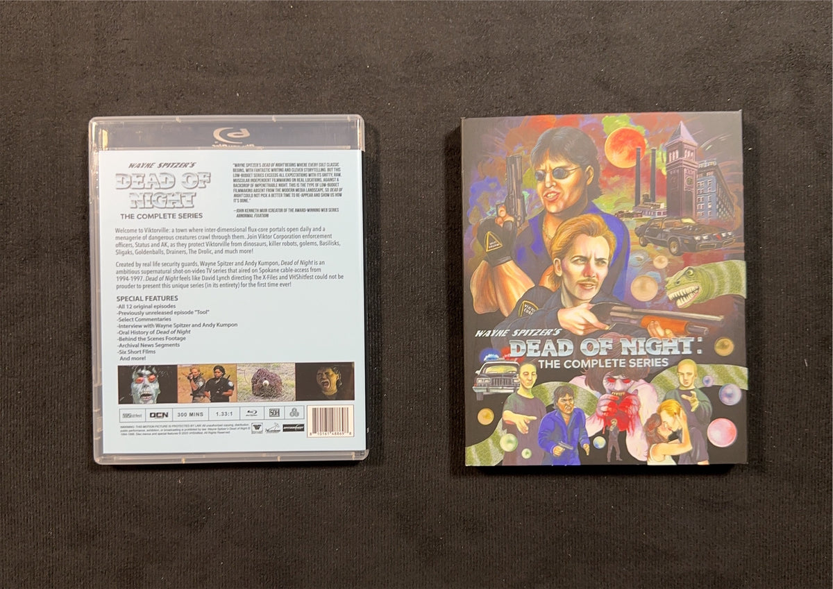 Dead of Night  The Complete Series (Blu-ray, VHSHitfest, Slipcover)