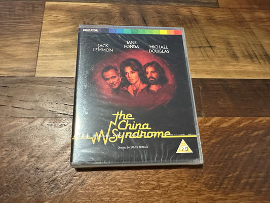 The China Syndrome Blu ray-Indicator-Limited Ed-OOP-Booklet-Region Free-NEW