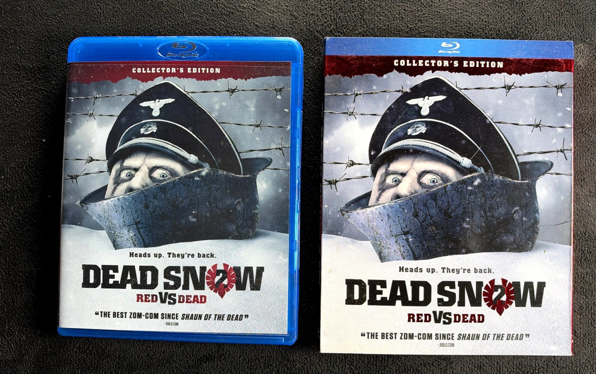 Dead Snow 2: Red vs. Dead (Blu-ray, Well Go USA, Rare, Slipcover)