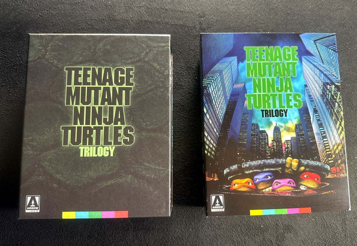 Teenage Mutant Ninja Turtles Trilogy (4K UHD, Arrow Video, Slipcover. Limited Ed