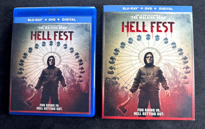 Hell Fest (Blu-ray, Lionsgate Films, 2018 Horror, Widescreen, Slipcover)