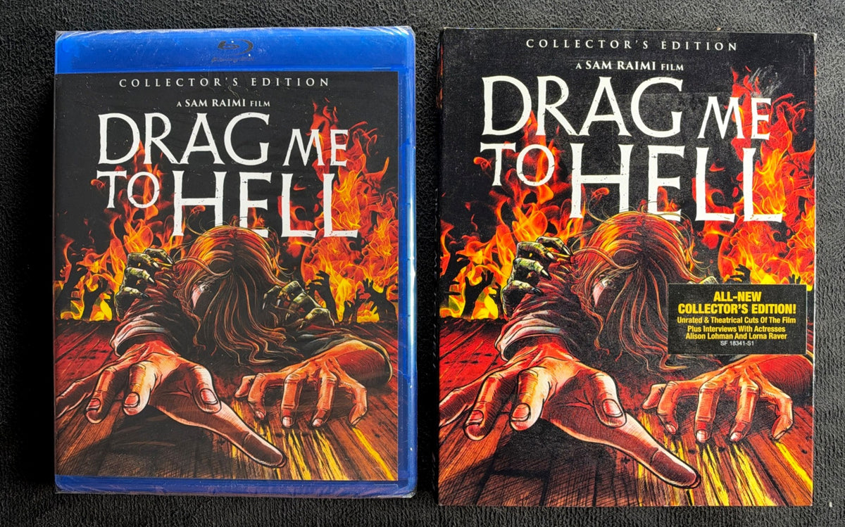 Drag Me to Hell (Blu-ray, Scream Factory, Slipcover, NEW/Sealed)