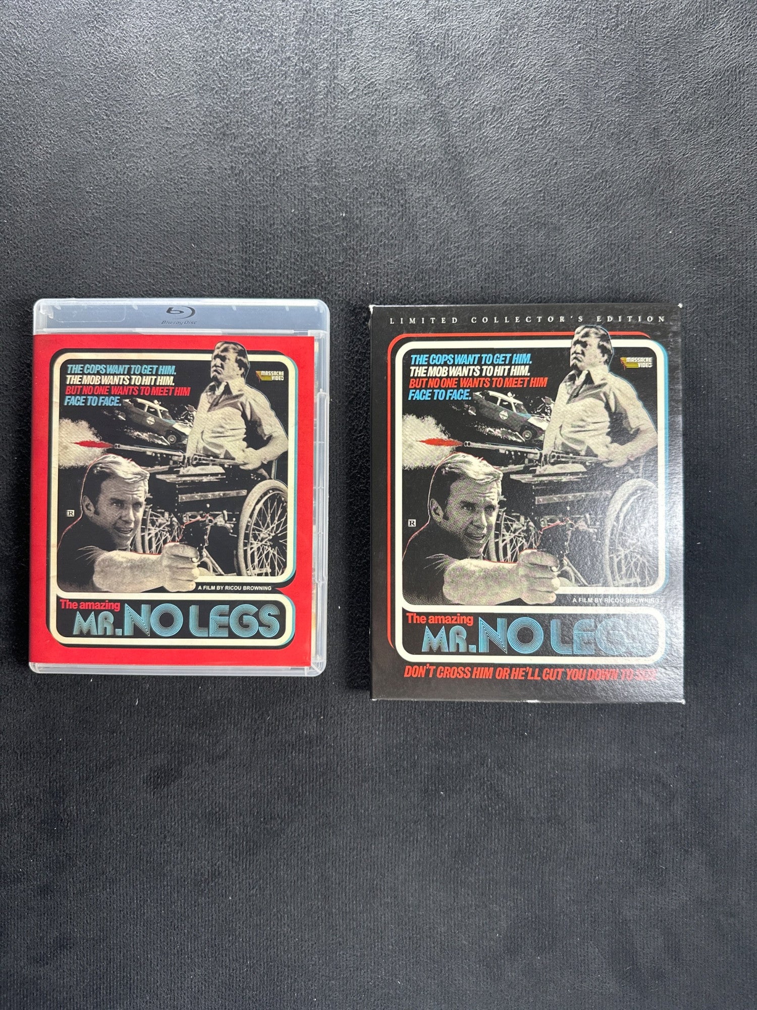 Mr. No Legs (Blu-ray, Massacre Video, Slipcase, 70's Classic)