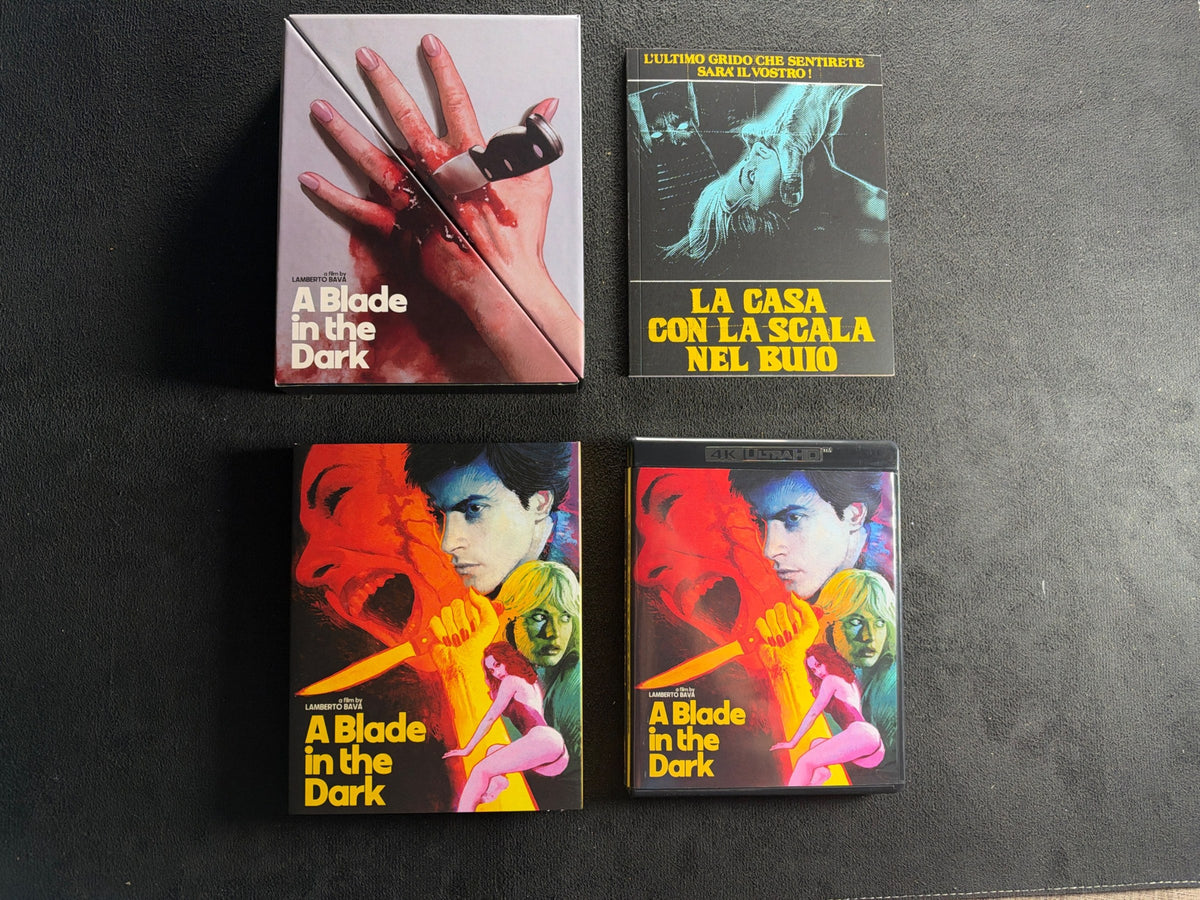 A Blade in the Dark (4K Ultra HD, Vinegar Syndrome, Hard Slipcover)