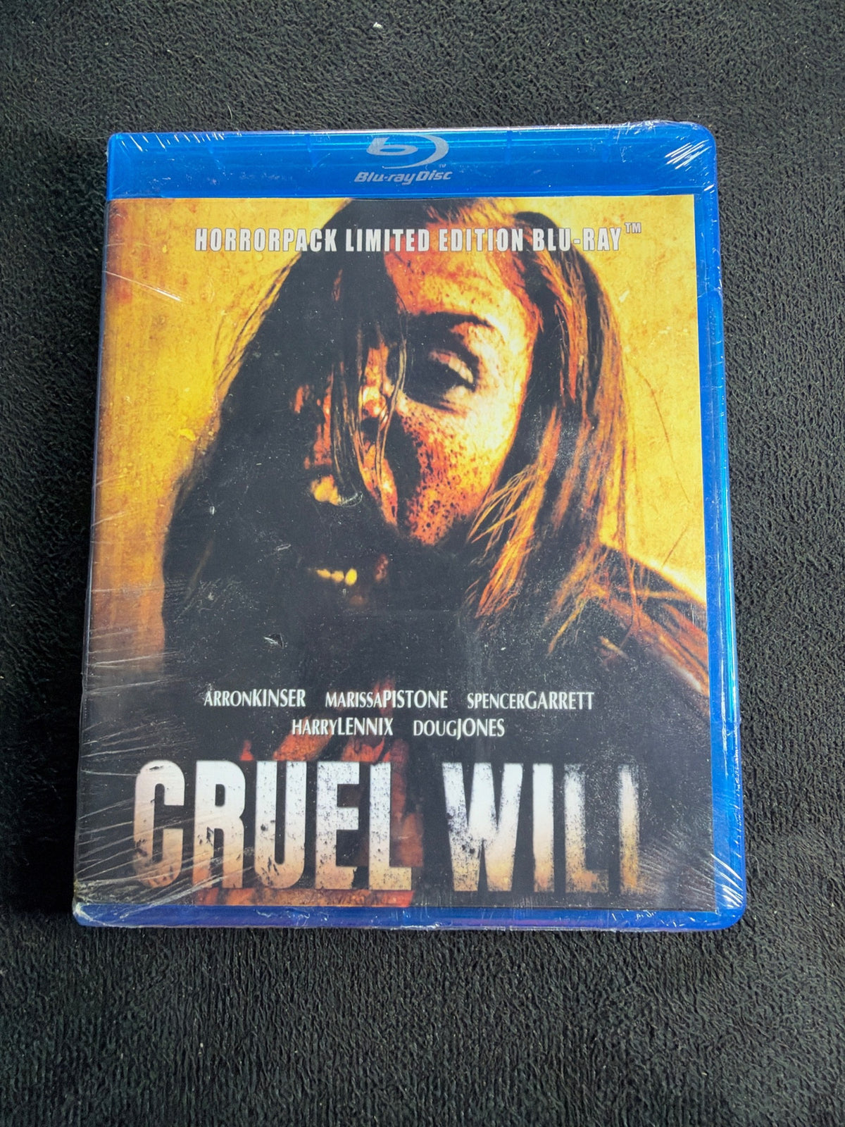 Cruel Will (Blu-ray, HorrorPack, 2013 Classic Horror, Widescreen, NEW/Sealed)
