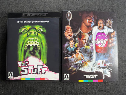 The Stuff (4K Ultra HD, Arrow Video, Slipcover, 80's Classic Horror)