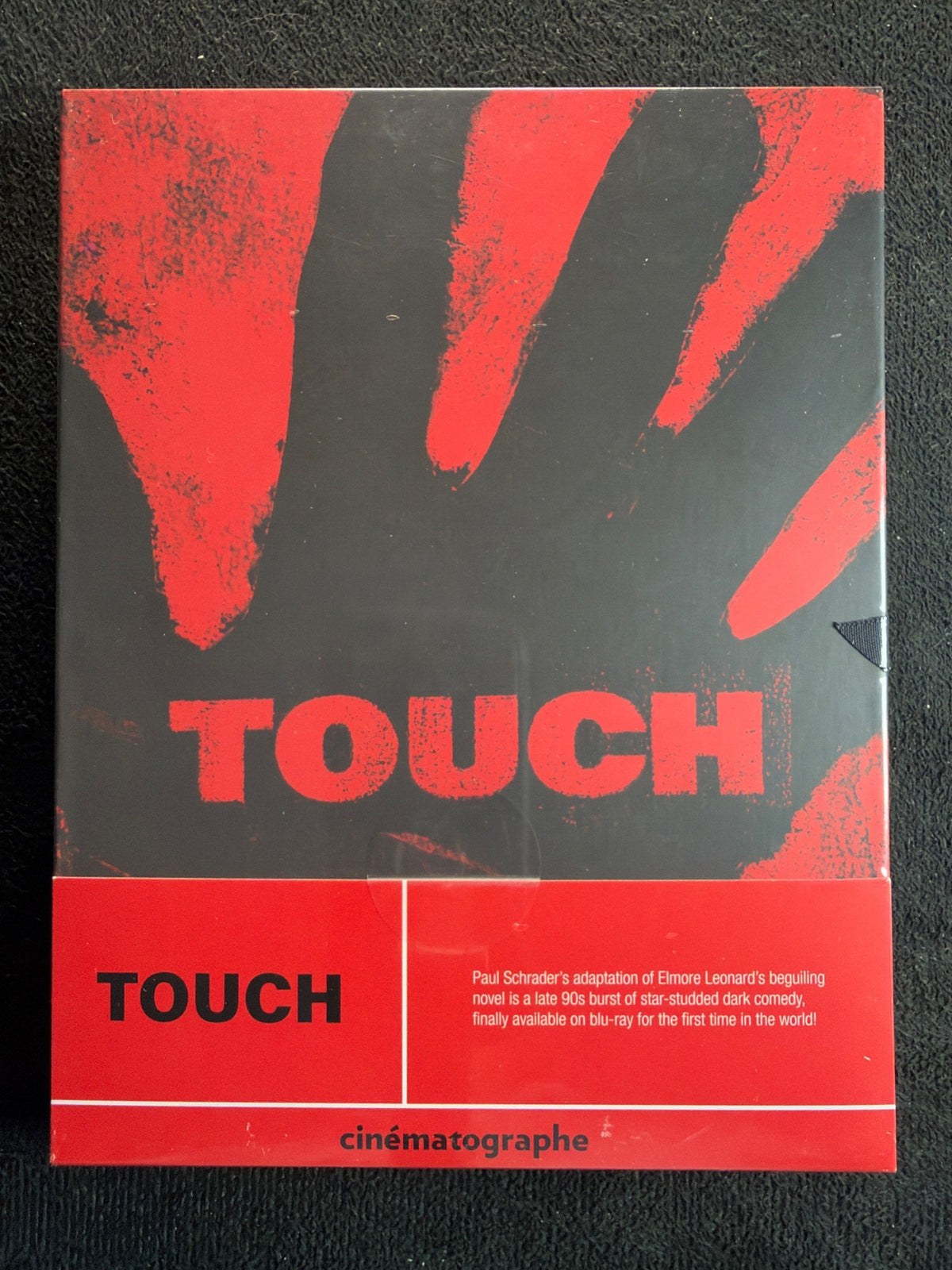 Touch (Blu-ray, Cinematographe, Slipcover, 90's Classic, NEW/Sealed)
