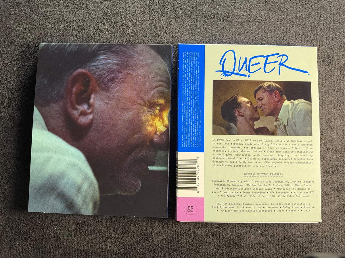 Queer (Blu-ray, A24, Special Edition, Luca Guadagnino Classic, Widescreen)