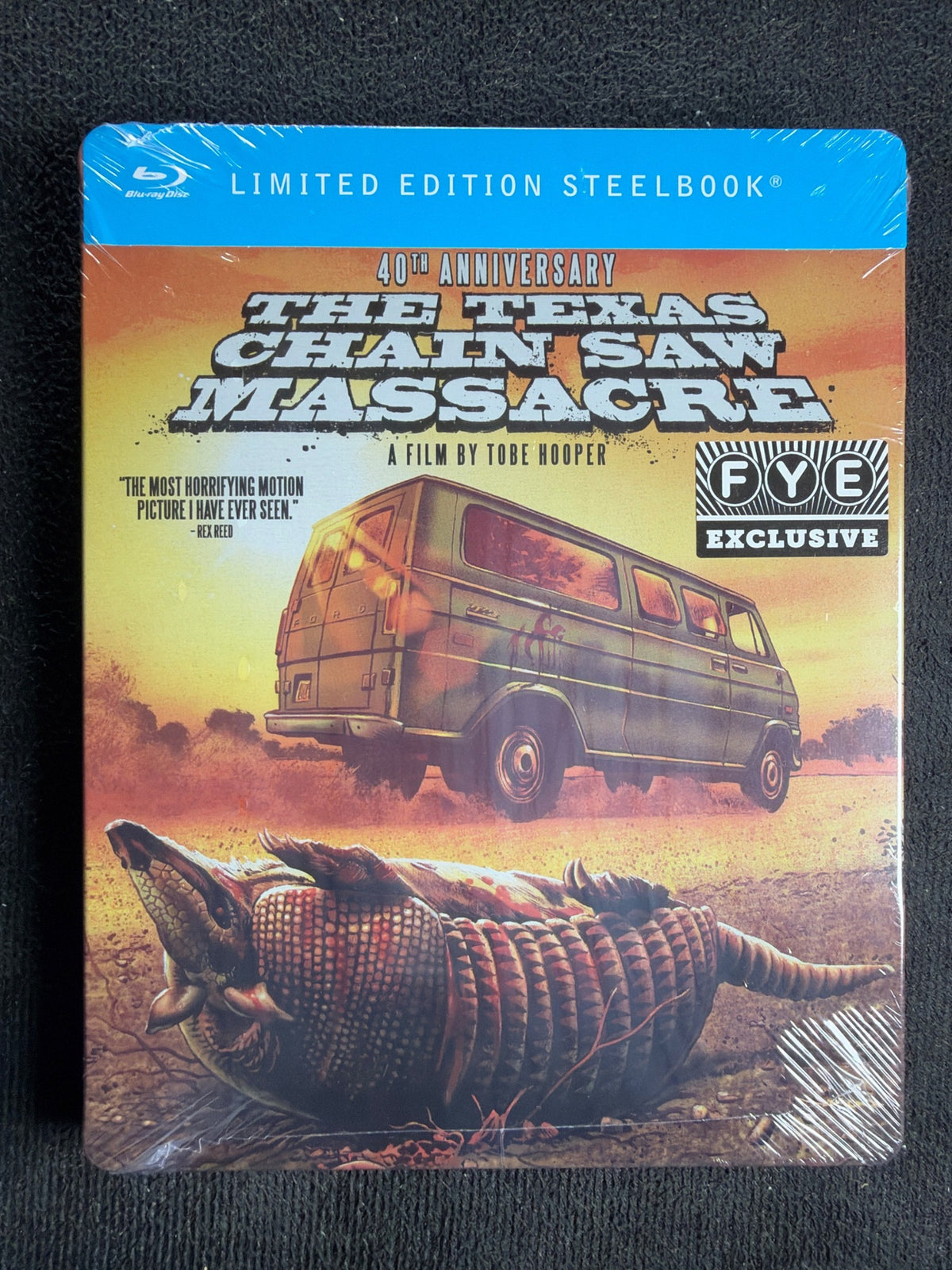 The Texas Chain Saw Massacre (Blu-ray, FYE Exclusive, 40th Ann, NEW/Sealed)