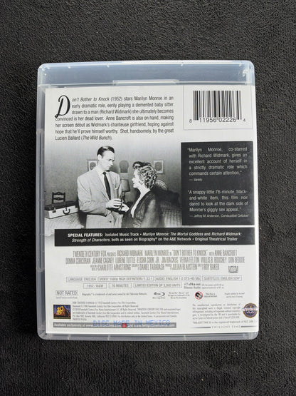 Don't Bother to Knock (Blu-ray, Twilight Time, Limited Edition, 3000 Made)