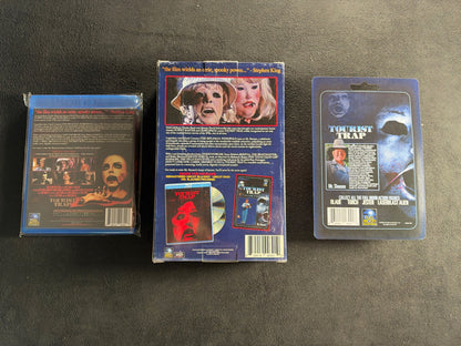 Tourist Trap (Blu-ray, Full Moon Pictures, VHS Packaging, Mr. Slausen Figure)