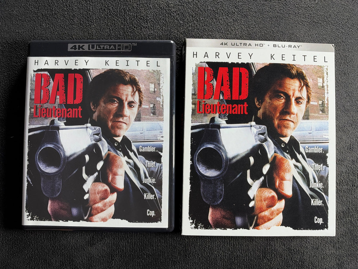 Bad Lieutenant (4K Ultra HD, Kino Lorber, Slipcover, 90's Classic Widescreen)