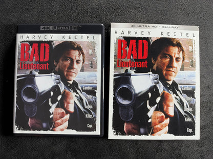 Bad Lieutenant (4K Ultra HD, Kino Lorber, Slipcover, 90's Classic Widescreen)
