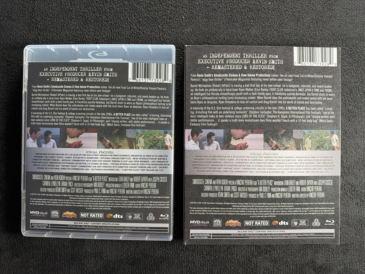 A Better Place (Blu-ray, MVD Visual, Slipcover, 90's Classic, Widescreen)