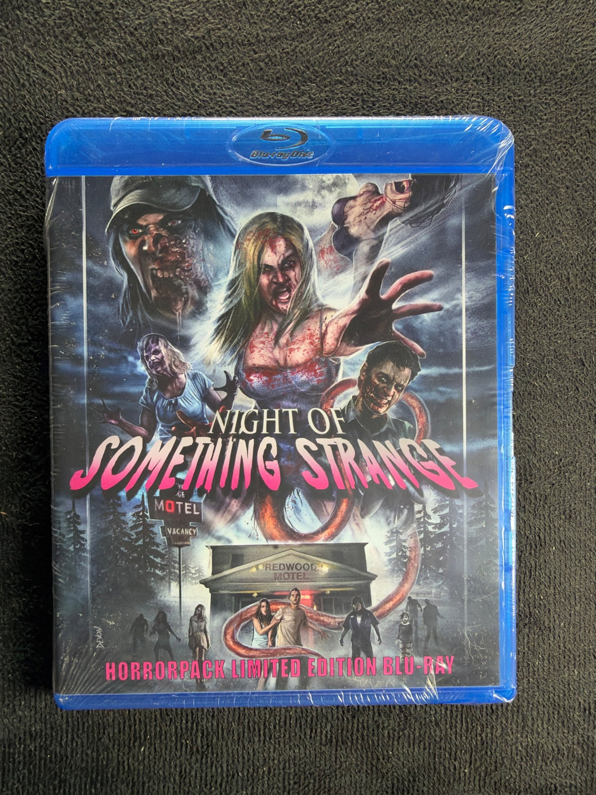Night of Something Strange (Blu-ray, HorrorPack, 2016 Horror, NEW/Sealed)