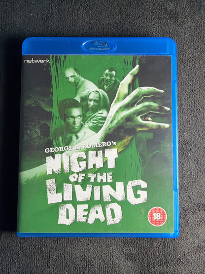 Night of the Living Dead (Blu-ray, Network, 60's Horror, Import, Region Free)
