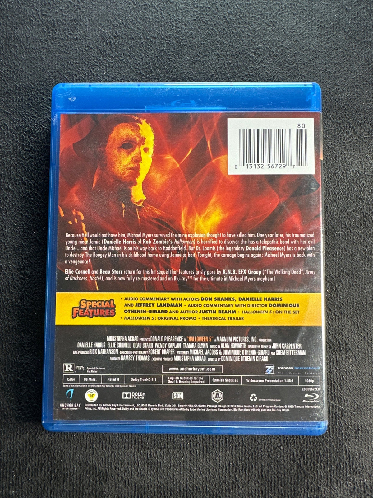 Halloween 5: The Revenge of Michael Myers (Blu-ray, Anchor Bay)