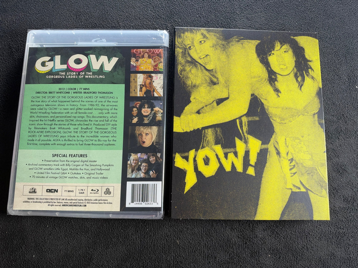 GLOW: The Story of the Gorgeous Ladies of Wrestling (Blu-ray, Slipcvoer, NEW)