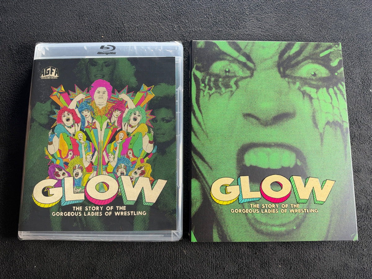 GLOW: The Story of the Gorgeous Ladies of Wrestling (Blu-ray, Slipcvoer, NEW)