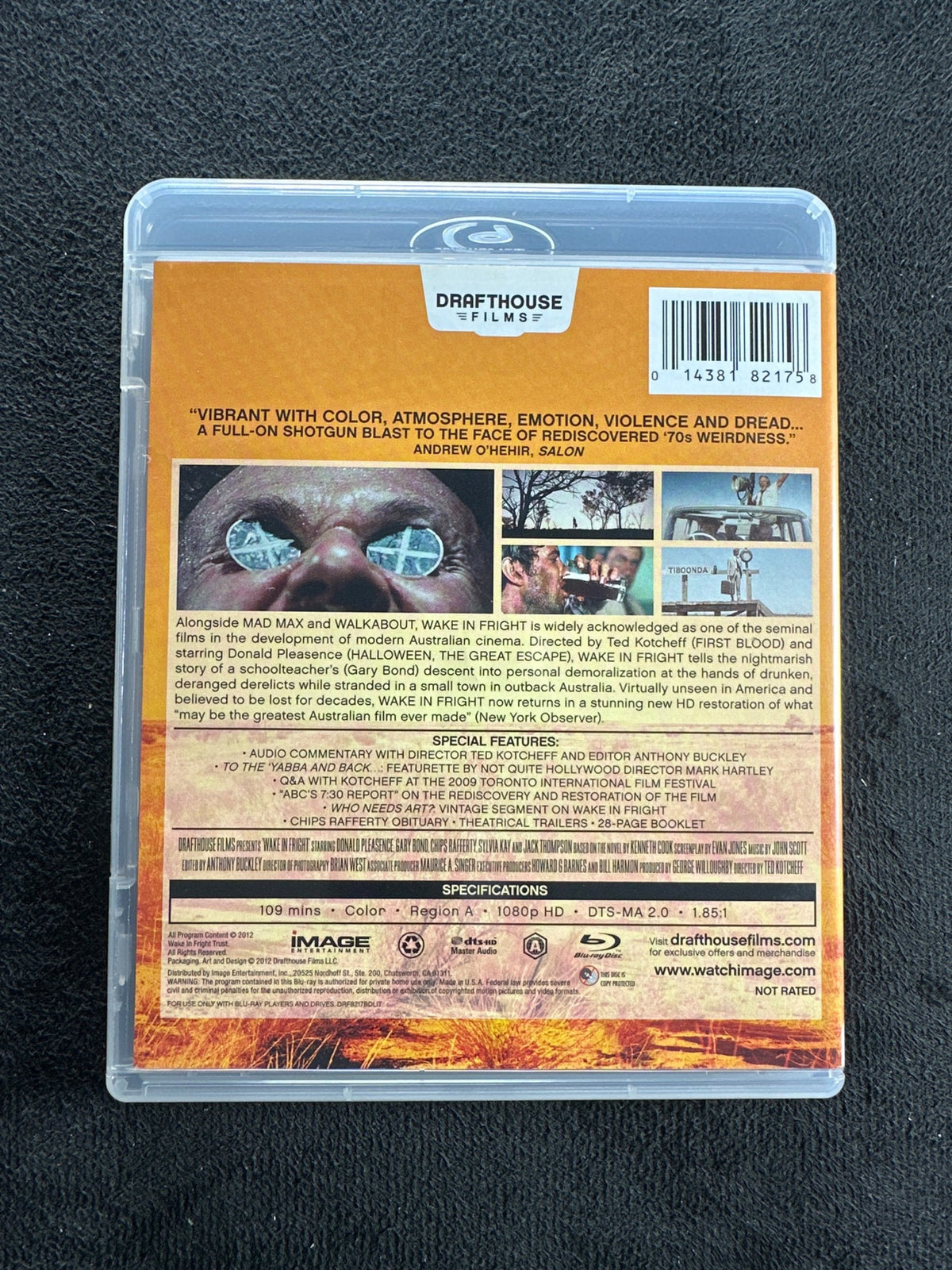 Wake in Fright (Blu-ray, Drafthouse Films, 70's Classic, Widescreen)