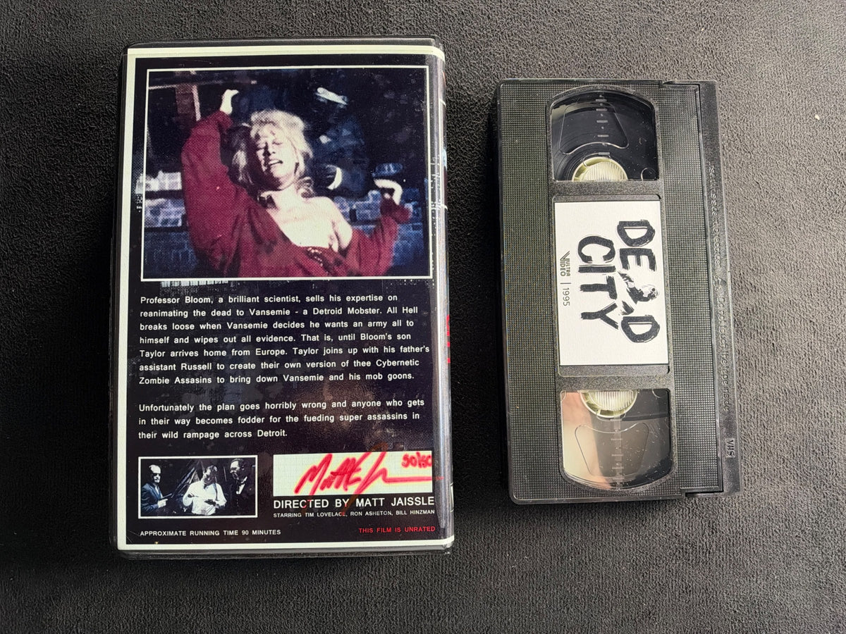 Dead City AKA Legion of the Night (VHS, Vultra Video, Signed, 50 Made)