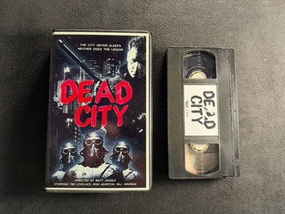 Dead City AKA Legion of the Night (VHS, Vultra Video, Signed, 50 Made)