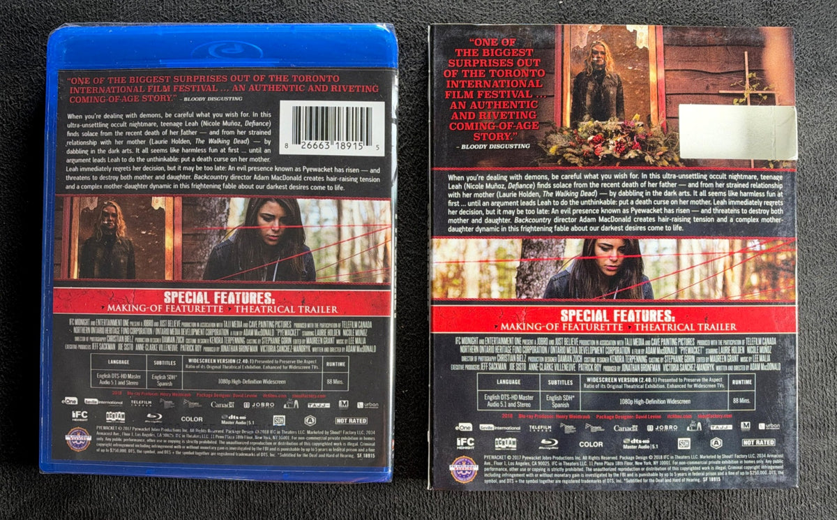 Pyewacket (Blu-ray, Scream Factory, Slipcover, 2017 Horror, NEW/Sealed)