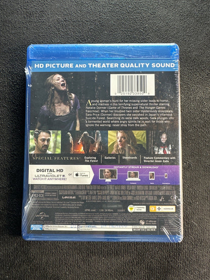 The Forest (Blu-ray, Universal, 2016 Horror, Widescreen, NEW/Sealed)