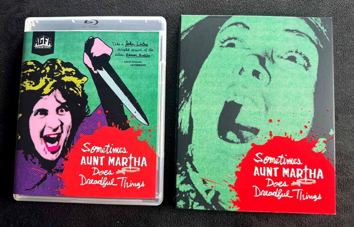 Sometimes Aunt Martha Does Dreadful Things (Blu-ray, Vinegar Syndrome, Slip)