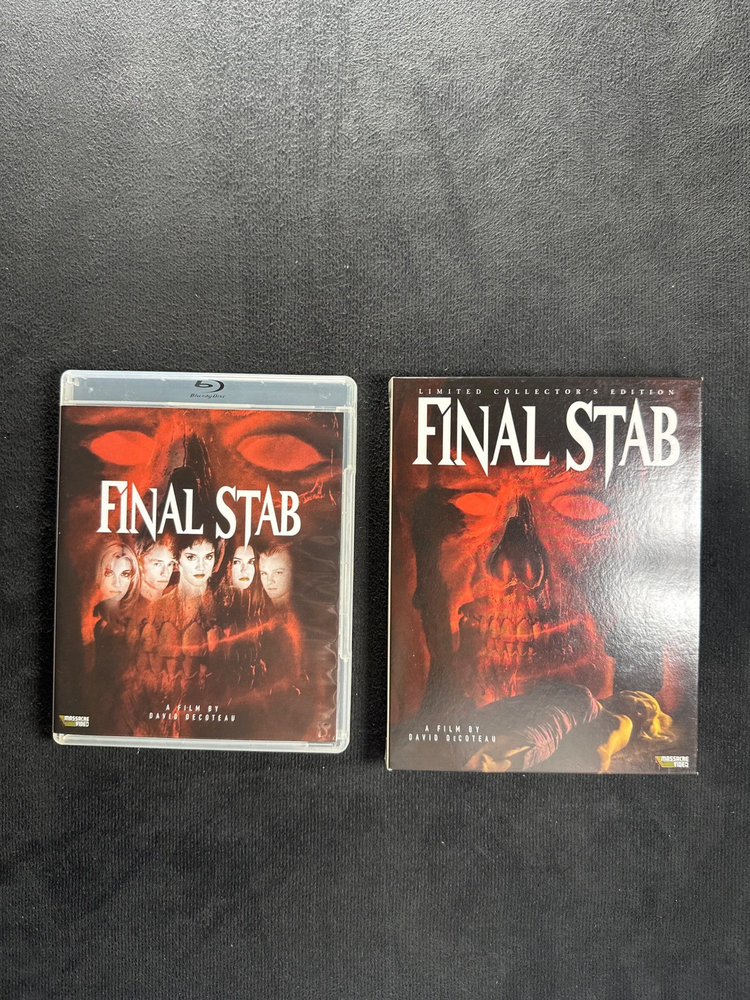 Final Stab (Blu-ray, Massacre Video, Rare Slipcase, 2001 Classic Horror)