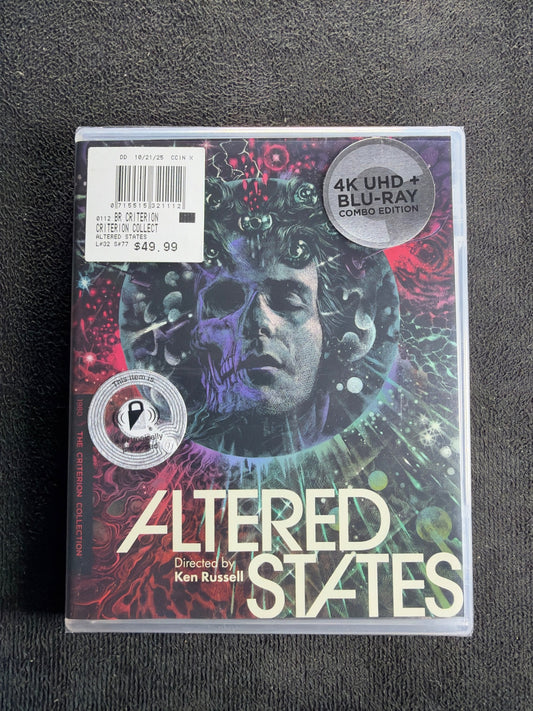 Altered States (4K Ultra HD, Criterion Collection, 80's Classic, NEW/Sealed)