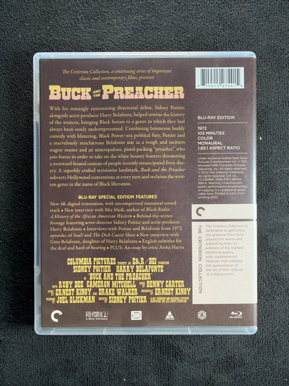 Buck and the Preacher (Blu ray, Criterion Collection, Special Edition)