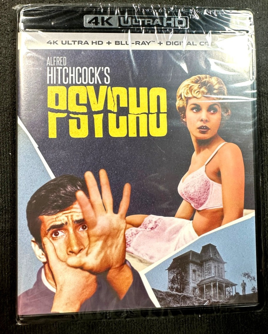 Psycho 1960 (4K UHD, Universal, Alfred Hitchcock, Classic, NEW/Sealed)