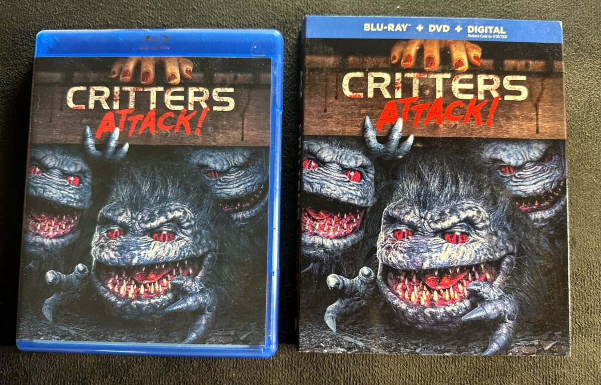 Critters Attack! (Blu-ray, Warner Bros., Widescreen, Slipcover)