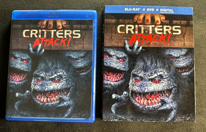 Critters Attack! (Blu-ray, Warner Bros., Widescreen, Slipcover)