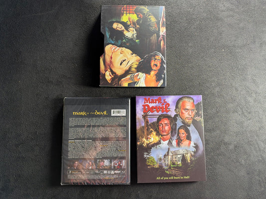 Mark of the Devil (4K Ultra HD,  Vinegar Syndrome, Slipcover, NEW/Sealed)