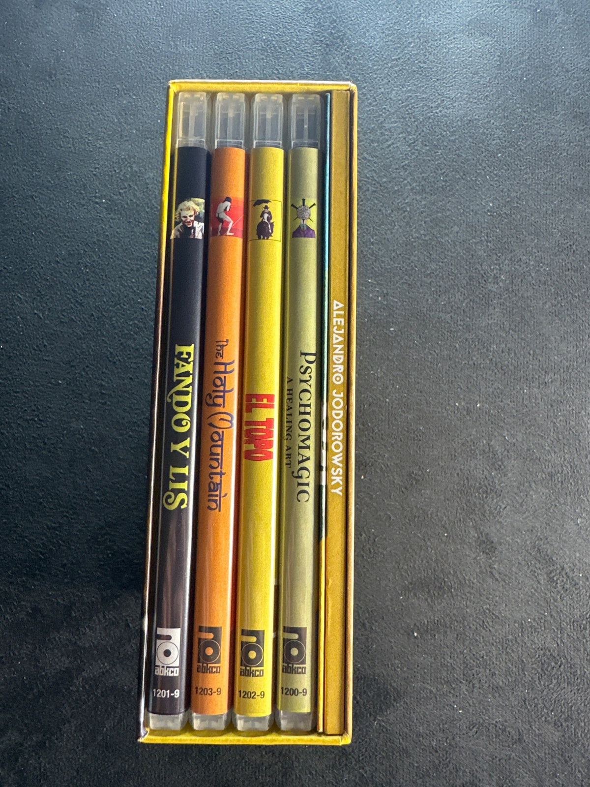 Alejandro Jodorowsky Collection (Blu ray, Arrow Video, Limited Ed, US Release)