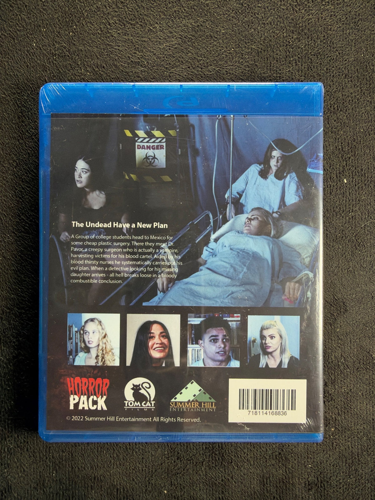 Fangs Out (Blu-ray, HorrorPack, 2023 Horror, Widescreen, NEW/Sealed)