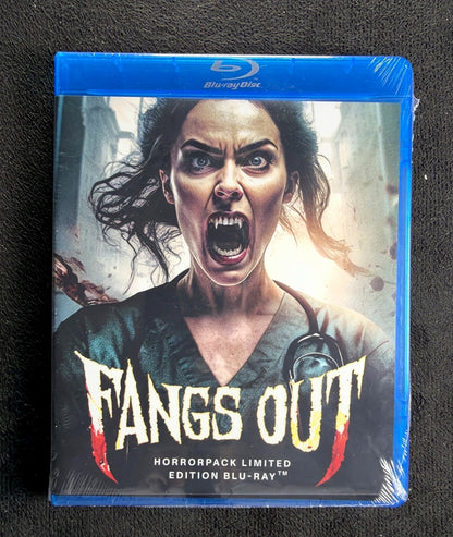 Fangs Out (Blu-ray, HorrorPack, 2023 Horror, Widescreen, NEW/Sealed)