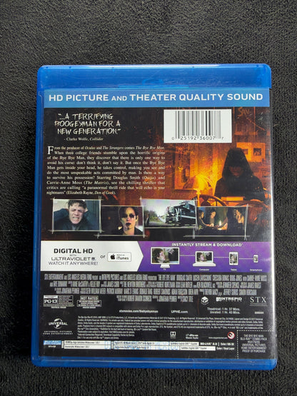 The Bye Bye Man (Blu-ray, Universal Studios, Signed By Jenna Kanell, No Digital)