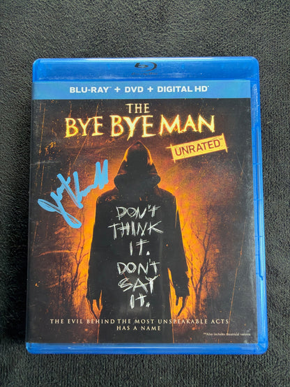 The Bye Bye Man (Blu-ray, Universal Studios, Signed By Jenna Kanell, No Digital)