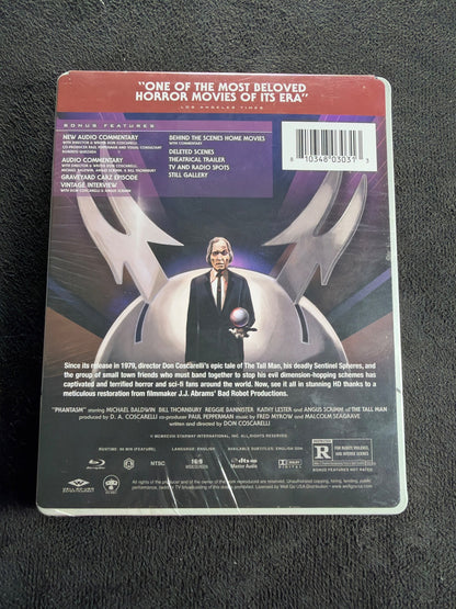 Phantasm Remastered (Blu-ray, Well Go USA, Steelbook, Limited Ed, NEW/Sealed)