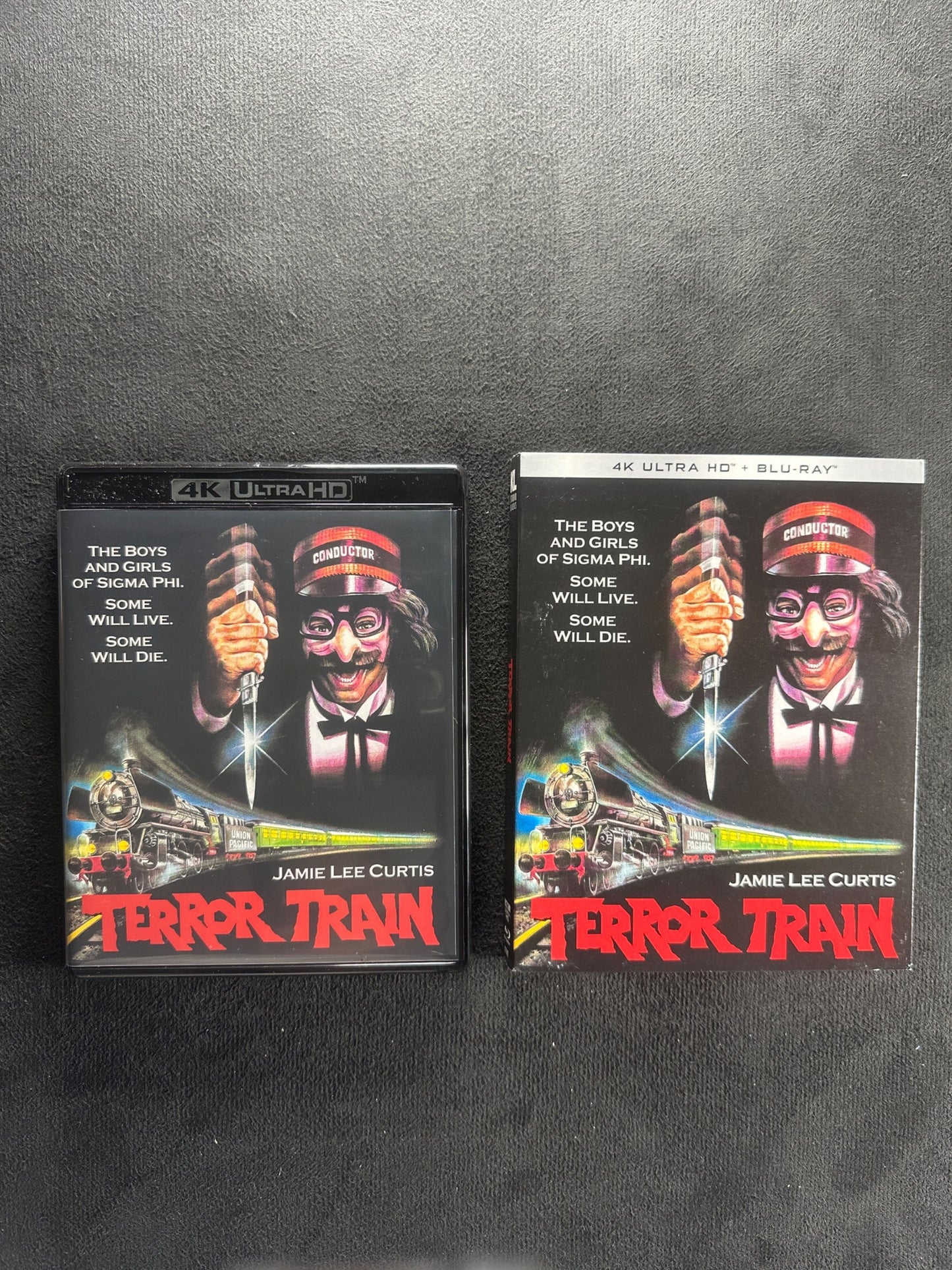 Terror Train (4K Ultra HD, Kino Lorber, Slipcover, 80's Classic Horror)